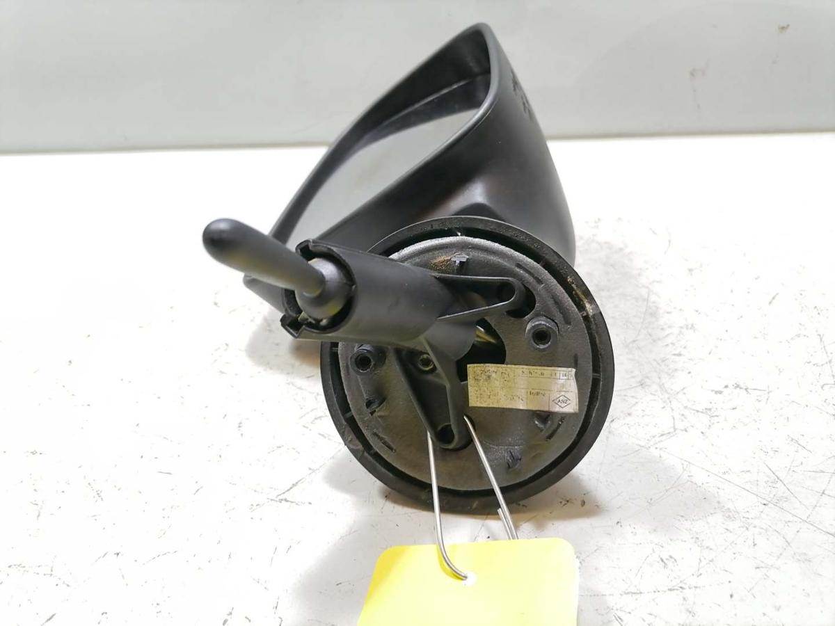 Dacia Sandero SD original Au&szlig;enspiegel rechts manuell schwarz unlackiert BJ09